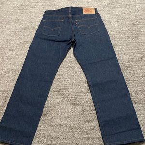 Levi 501 blue jeans